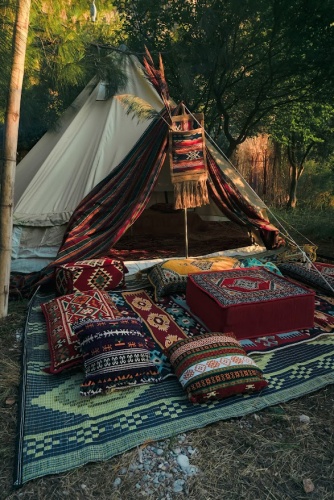 Tent with view