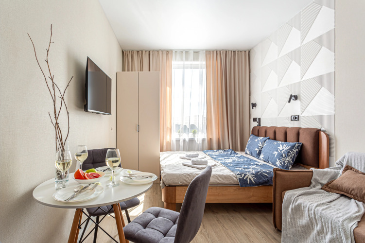 Фотография номера квартиры Апарт-отель LikeHome Life - Спартак Движение