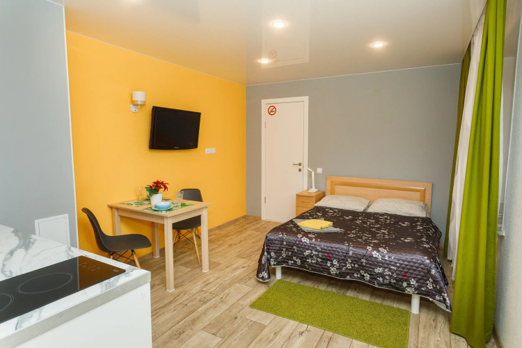 Фотография номера квартиры Апартаменты Добрые Сутки Красный переулок