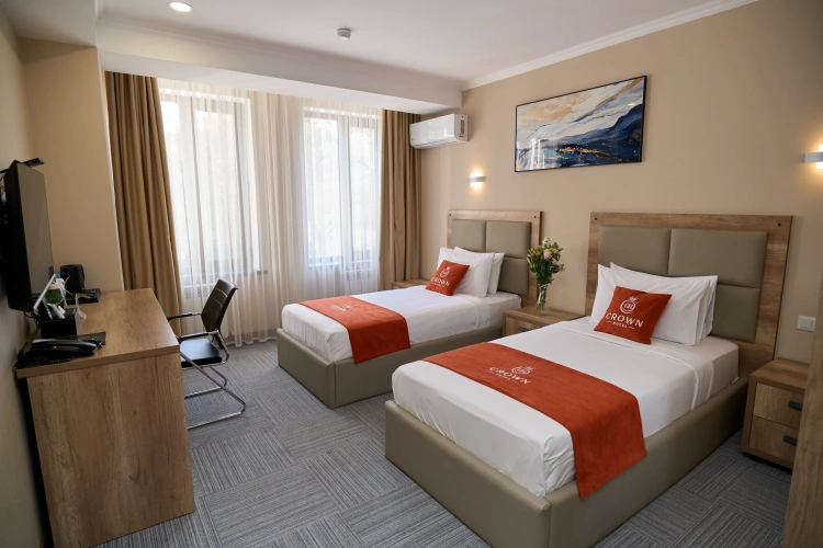 Standard Twin room with view
