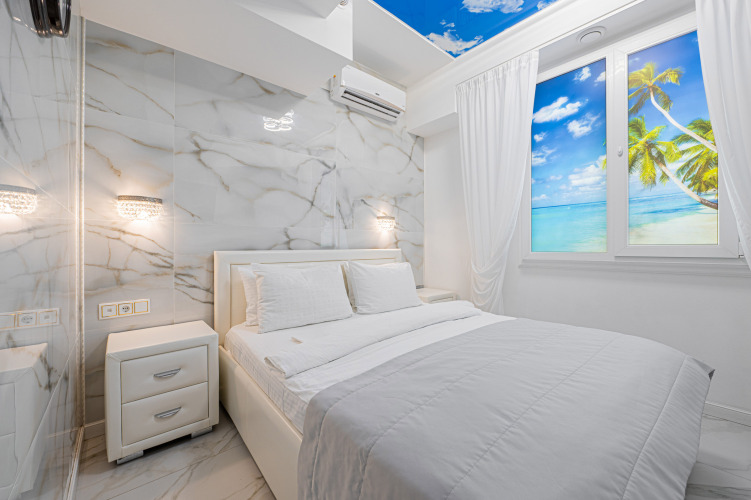 Фотография номера квартиры Апартаменты Serenity Premium с панорамным видом на море