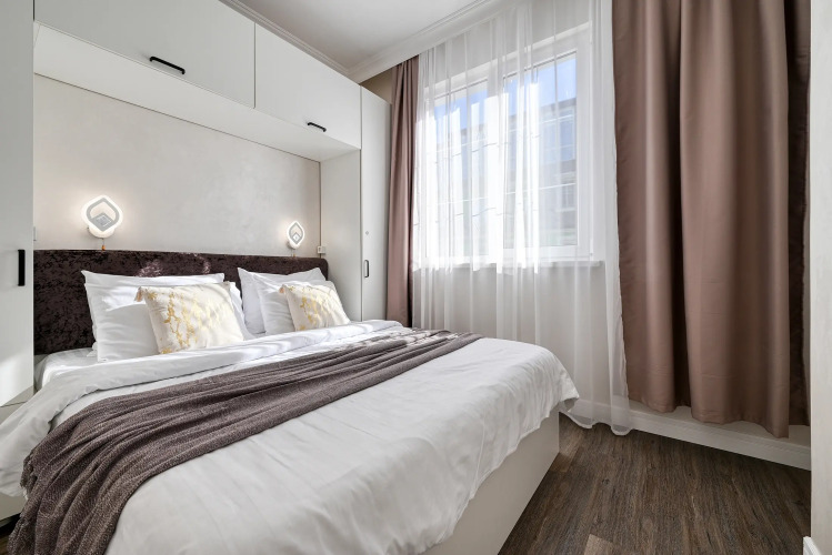 Фотография номера квартиры Квартира с отдельной спальней и балконом на Имеретинской набережной Я на Море