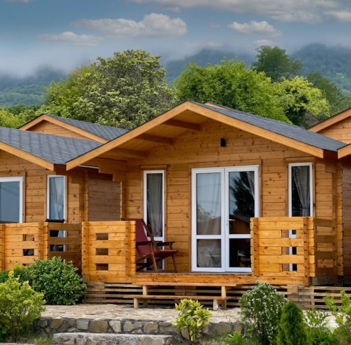 Standard Plus Double Ecohouse with view