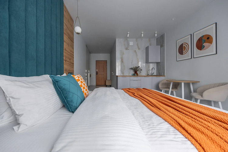 Фотография номера квартиры Апартаменты на Славянской 35/1 в Центре города Сова-Дом