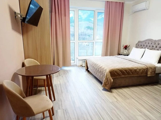 Фотография номера квартиры Квартира-студия с панорамным видом на горы