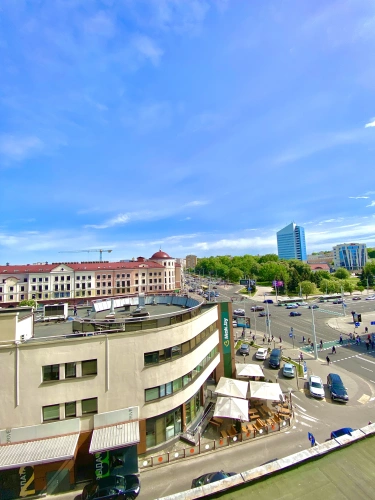 Economy Twin room with city view