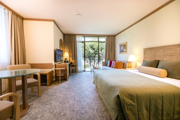 Double Junior Suite with balcony and with garden view
