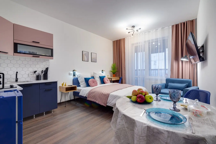 Фотография номера квартиры Апартаменты Best ВПитер на сутки