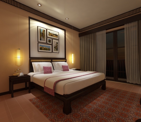 Superior Double room with balcony and with view
