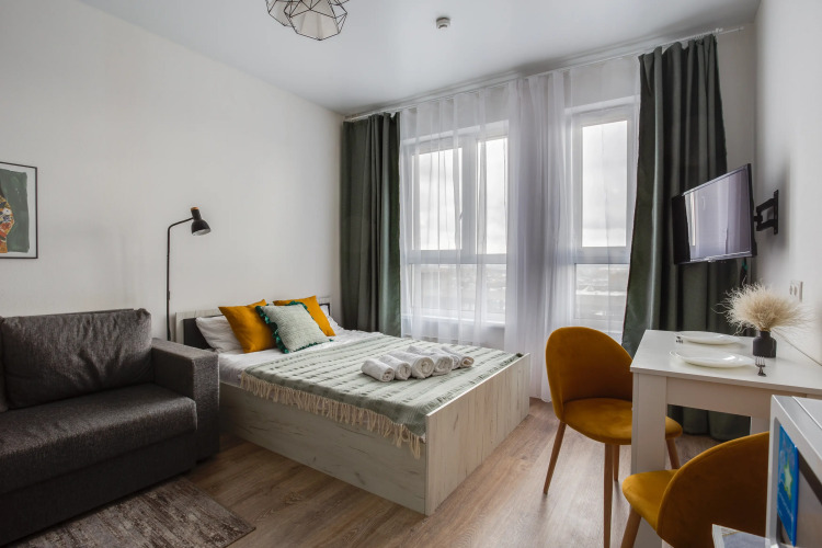 Фотография номера квартиры Апартаменты Уютная Студия в ЖК Самолет