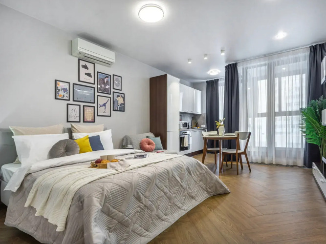 Фотография номера квартиры Апартаменты 093 Art Aparts на Ходынском бульваре 20А