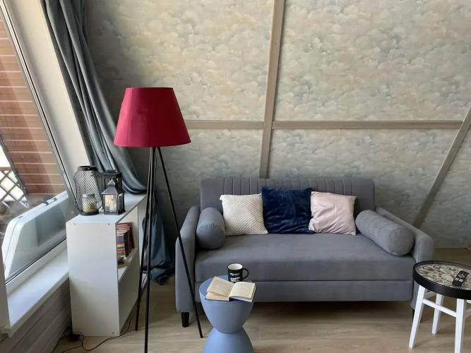 Фотография номера Коттеджа Частный дом А-фрeйм с баней и артезиaнским бaсceйном