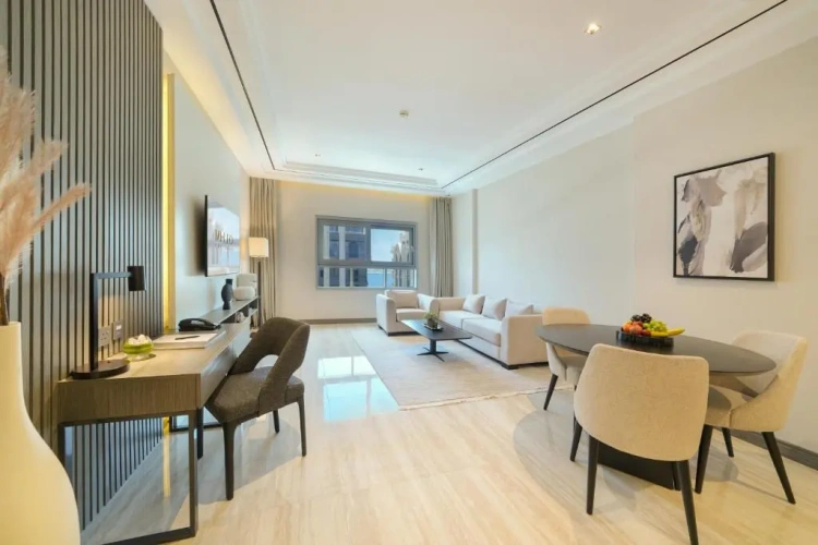 2 Bedrooms Suite with balcony and with city view