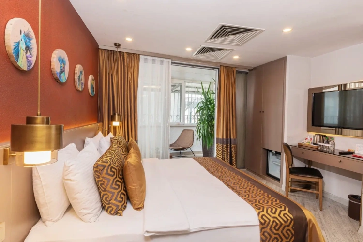 Deluxe with Hammam Double room with balcony and with inner view