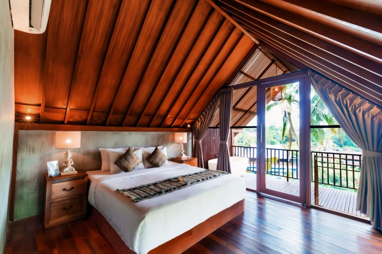 Deluxe Double room with balcony and with view