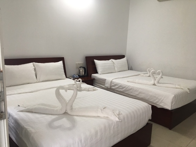 Standard Quadruple room with balcony