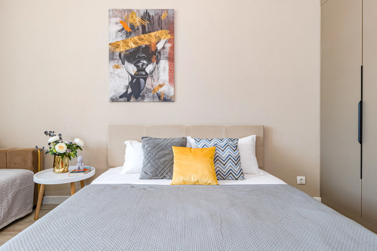 Фотография номера квартиры Апартаменты Уютная квартира в Greenline возле Хан шатыр