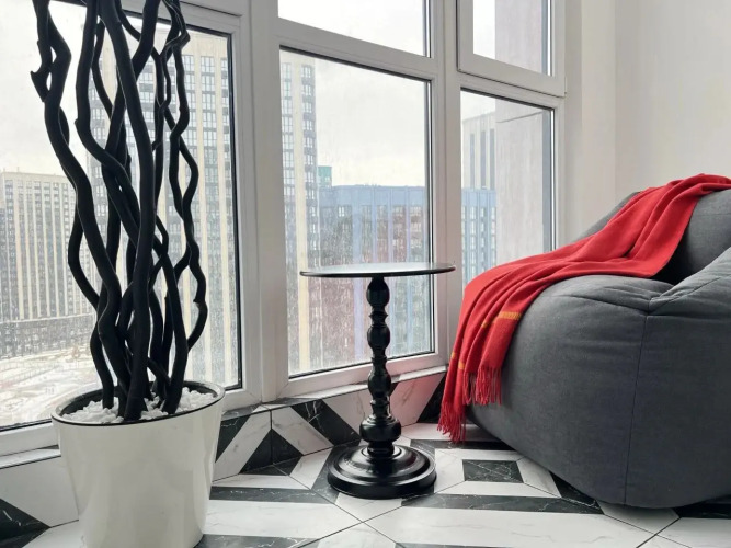 Фотография номера квартиры Квартира Добро Пожаловать Форест рядом с М4 Дон