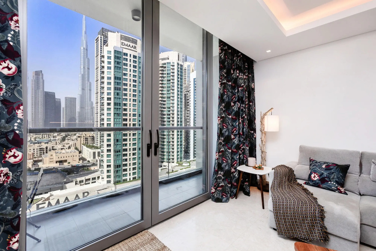 Sterling 1BR with Burj Khalifa View Apartments
