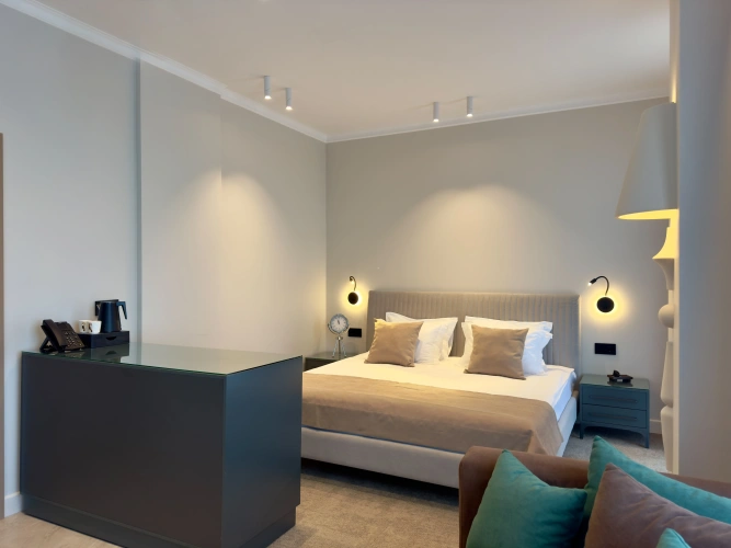 Standard Double room with balcony and with city view