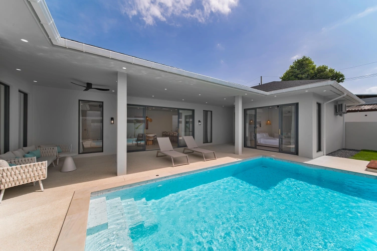 3 Bedrooms Villa with pool view