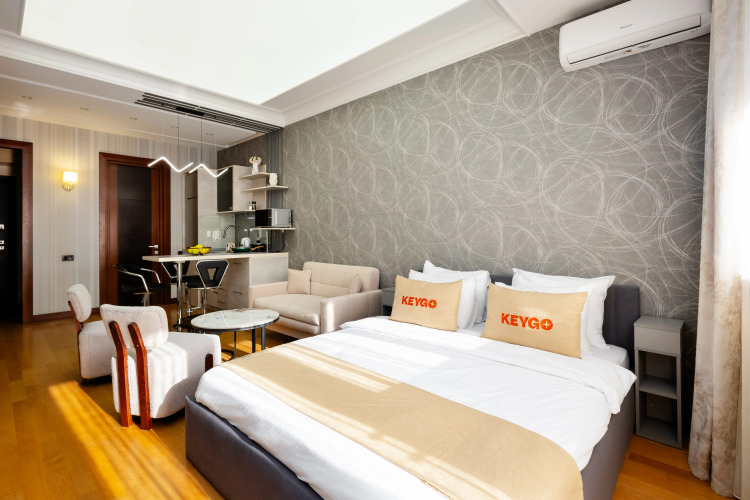 Фотография номера квартиры Апартаменты Студия KeyGo 0200 рядом с парком Дианы Абгар