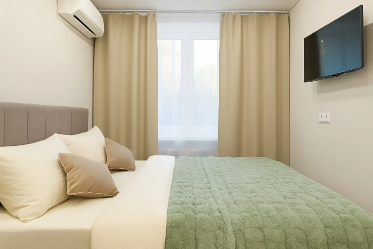 Фотография номера квартиры Квартира Liberty CityСтудия Марципан Возле Дворца Спорта