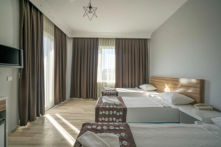 Standard Triple room with balcony and with view