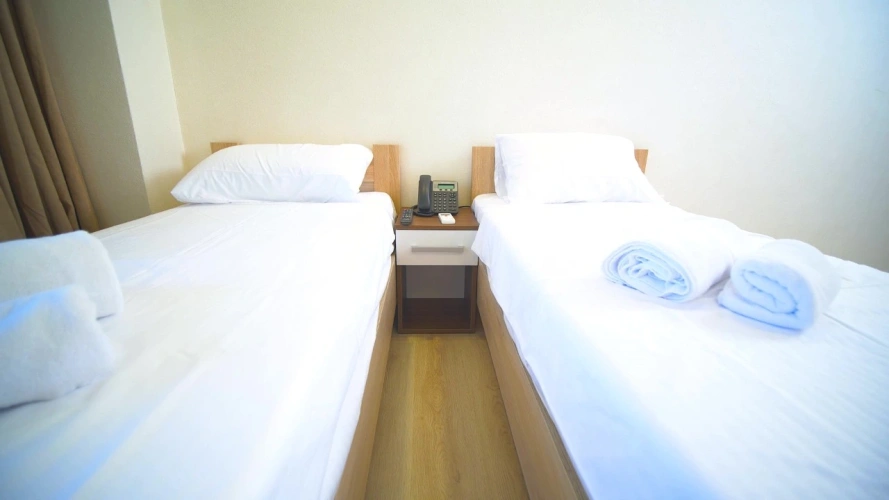 Standard Twin room with mountain view