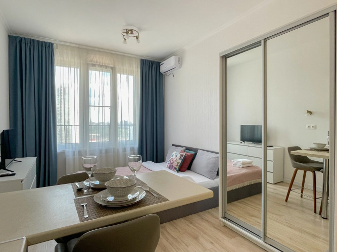 Фотография номера квартиры Апартаменты High Life в ЖК Авиатика