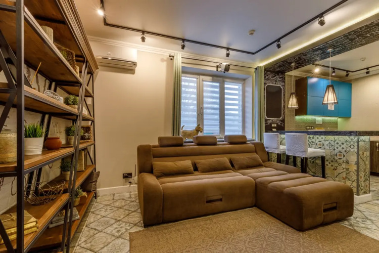 Фотография номера квартиры Апартаменты cемейные Loft Apartments с проектором