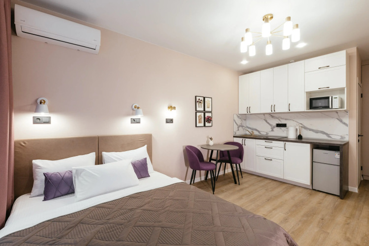 Фотография номера квартиры Апартаменты ROOM TOUR в центре Тюмени в ЖК Сердце Сибири 2