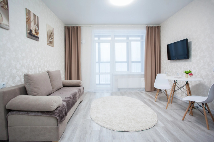 Фотография номера квартиры Квартира Уютная студия с современным ремонтом