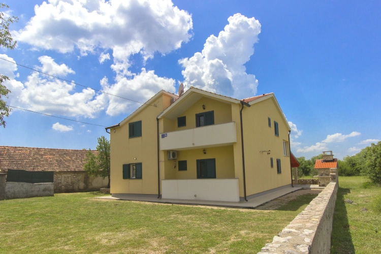 Villa with balcony and with view