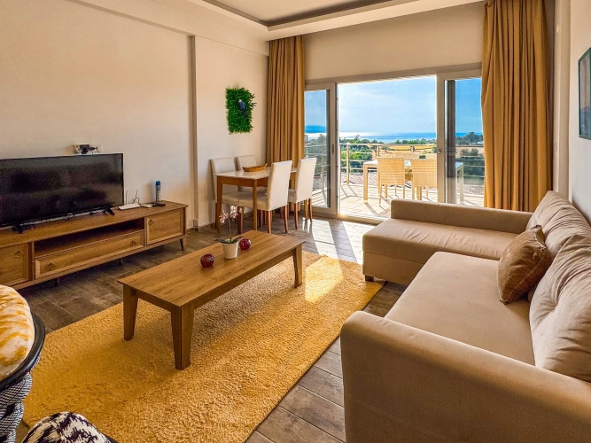 Deluxe Apartment with balcony and with view