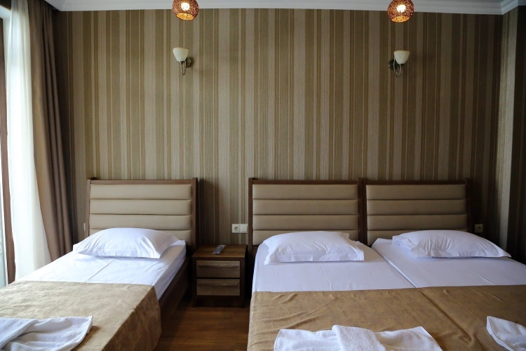 Standard Triple room with balcony and with view