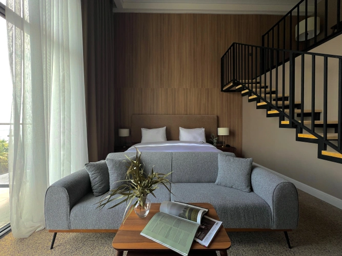 Duplex Junior Suite with balcony and with view