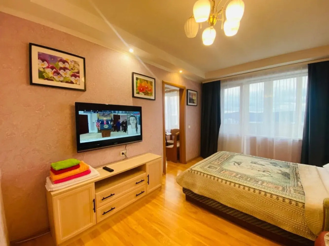 Фотография номера квартиры Апартаменты Однокомнатные с Красивым Видом на Город и на Залив