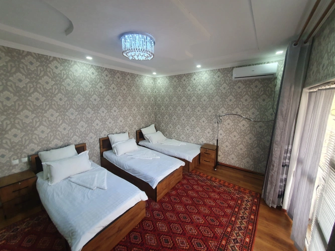 Superior Triple room with balcony and with city view