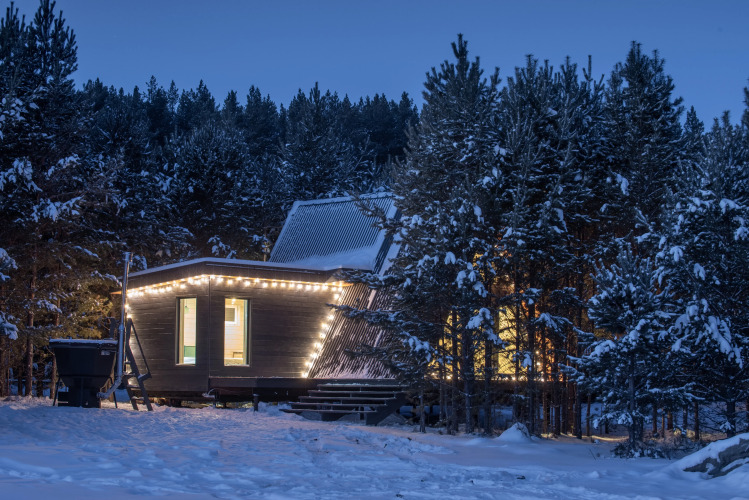 Фотография номера Коттеджа Частный дом Домик в лесу с баней и чаном