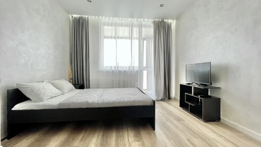 Фотография номера квартиры Апартаменты Евро 2-шка Мкр.Солнечный Дизайнерский Ремонт