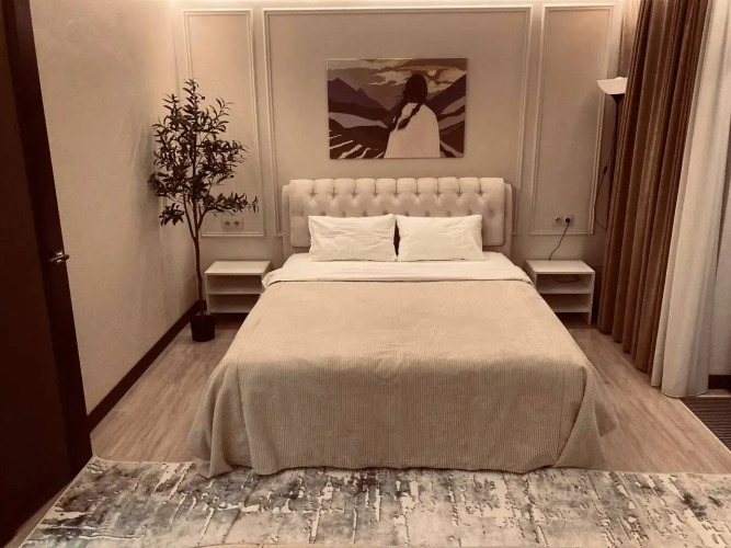 Фотография номера квартиры Апартаменты на Уровне Облаков с Панорамным Видом на Рыбинск