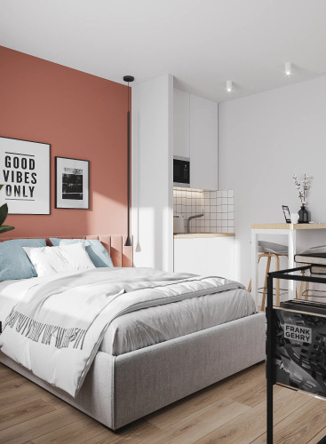 Фотография номера квартиры Апартаменты Квартира-студия в ЖК ART Kvartal Фрунзенская