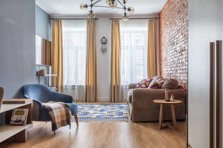 Фотография номера квартиры Апартаменты Дизайн-апарт на Большой Московской