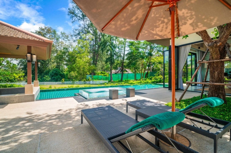4 Bedrooms Pool Villa with balcony and with pool view