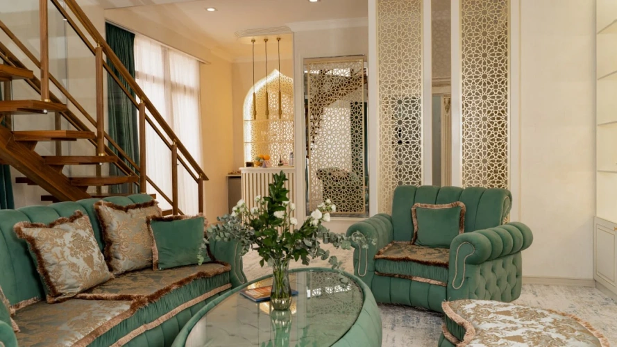Duplex Apartment with balcony and with city view