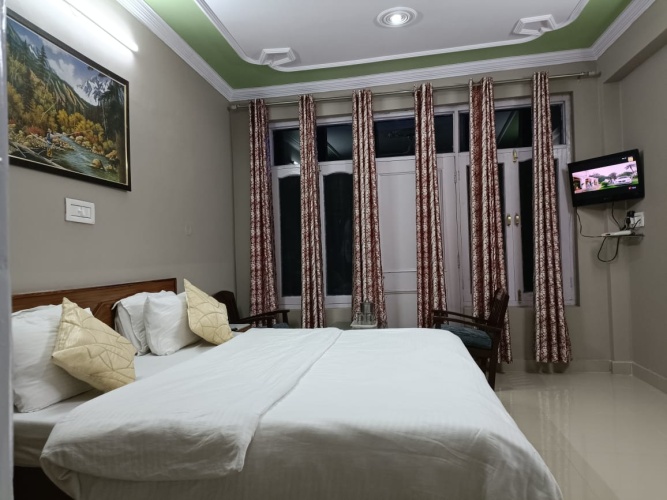 Deluxe room with balcony and with view