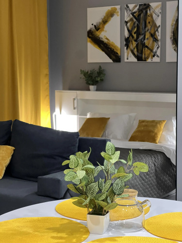 Фотография номера квартиры Апартаменты "Пижама": семейный "Охра"