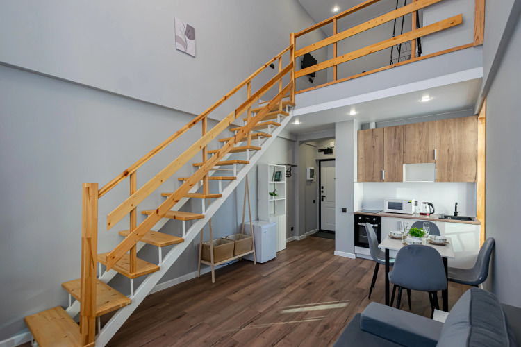 Фотография номера квартиры Квартира Атмосферная Двухуровневая  у Цирка