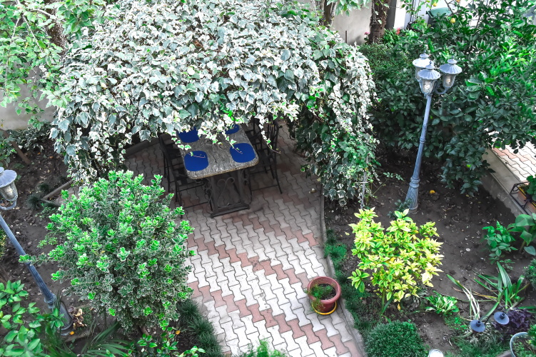 Outside